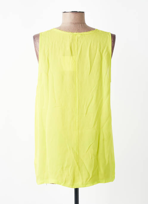 Top coupe fluide sans manche vert AMERICAN VINTAGE femme