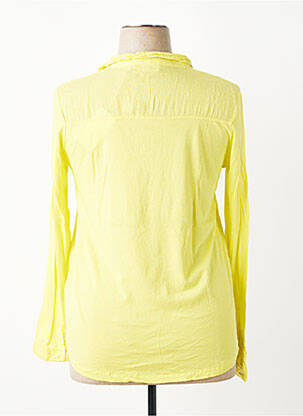 Blouse poignets boutonnés avec fente manches longues vert HARTFORD femme