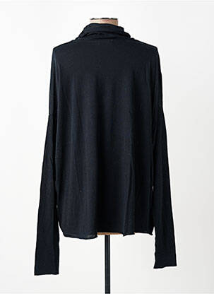 Sous-pull stretch manches longues noir AMERICAN VINTAGE femme