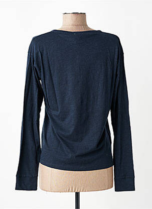 T-shirt manches longues manches longues bleu FIVE femme