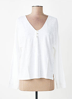 T-shirt manches longues manches longues beige YERSE femme