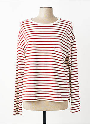 T-shirt manches longues manches longues marron YERSE femme