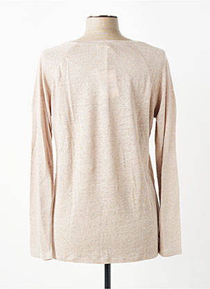 T-shirt manches longues manches longues marron ISLOW femme