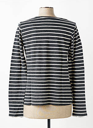 T-shirt manches longues manches longues gris MAJESTIC FILATURES femme