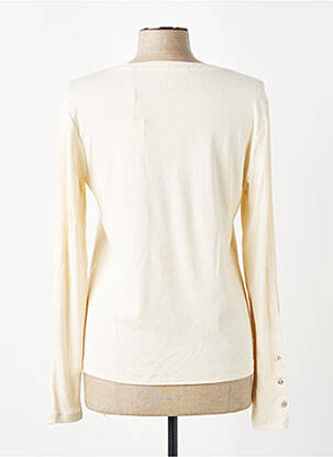 T-shirt manches longues manches longues beige YAYA femme