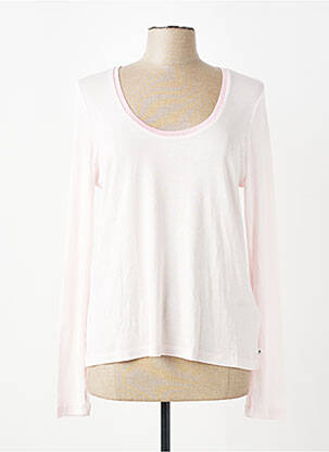 T-shirt manches longues manches longues rose SCOTCH & SODA femme