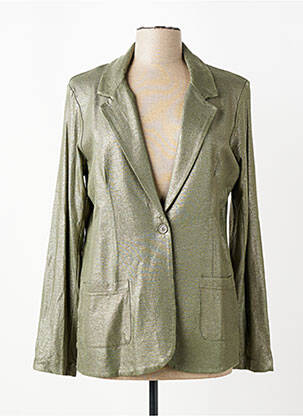 Blazer poches vert MAJESTIC FILATURES femme