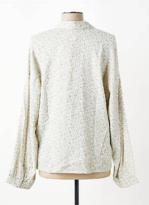 Chemisier coupe droite manches longues gris INDI & COLD femme