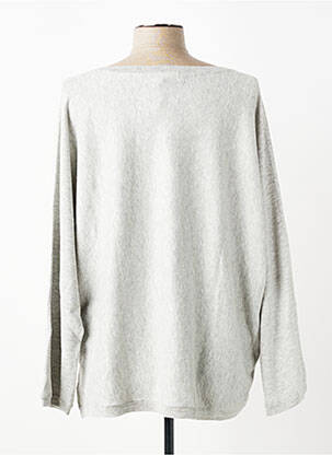 Pull col v manches longues gris HARRIS WILSON femme