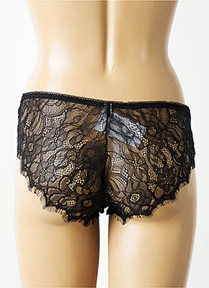 Culotte tissage satiné vert ICHI femme