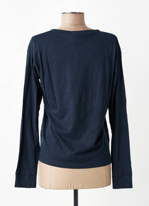 T-shirt manches longues manches longues bleu FIVE femme