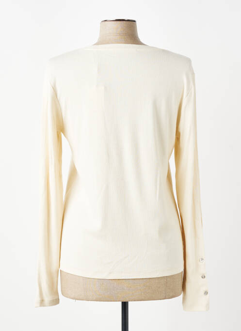 T-shirt manches longues manches longues beige YAYA femme