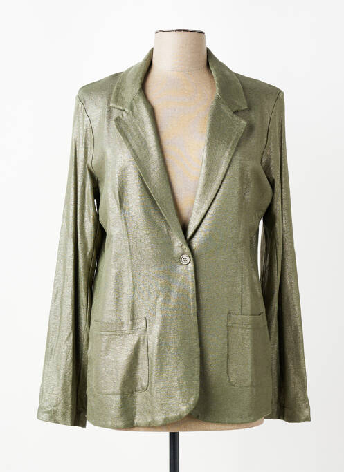 Blazer poches vert MAJESTIC FILATURES femme
