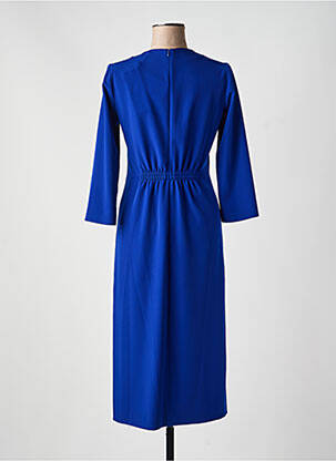 Robe longue manches longues manches longues bleu RIANI femme