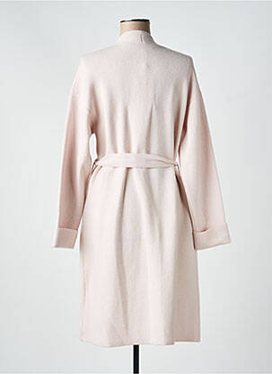 Gilet manches longues coupe cintrée beige CATNOIR femme
