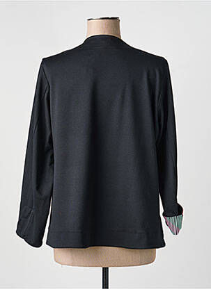 Veste casual coupe cintrée noir FRANCK ANNA femme