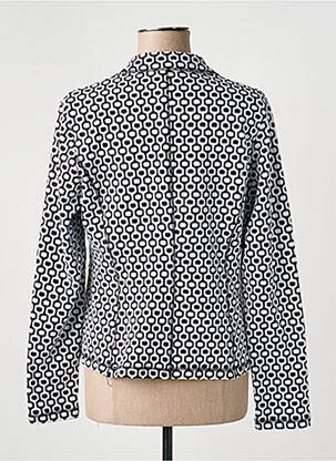 Veste casual coupe cintrée noir FRANK WALDER femme
