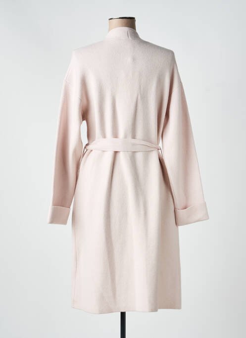 Gilet manches longues coupe cintrée beige CATNOIR femme