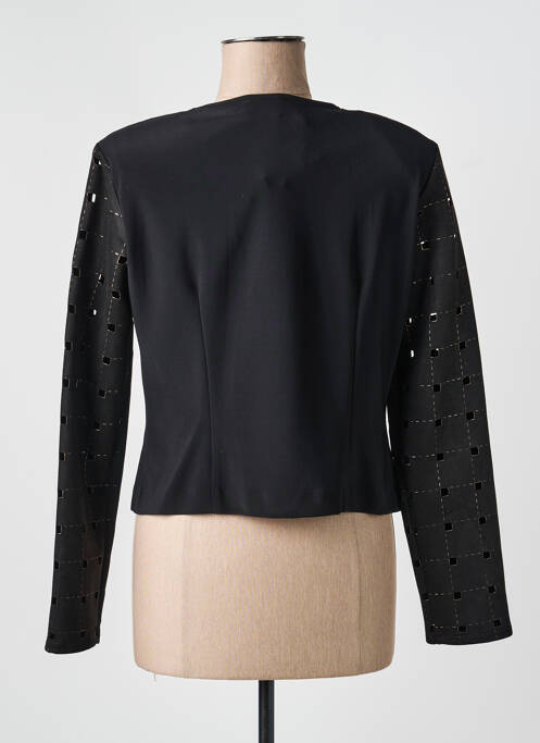 Veste casual col rond noir JOSEPH RIBKOFF femme