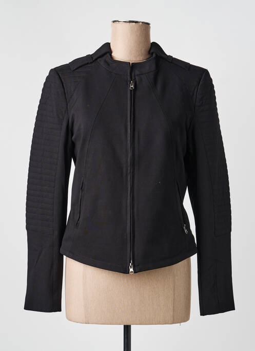 Veste casual col rond noir CATNOIR femme