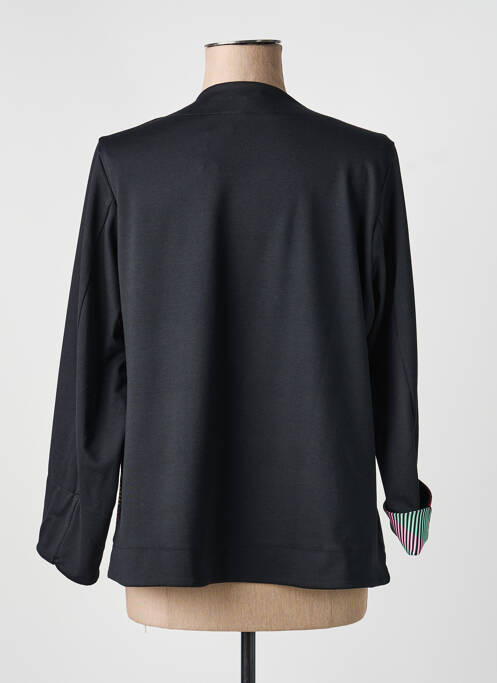 Veste casual coupe cintrée noir FRANCK ANNA femme