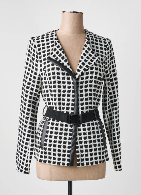 Veste casual coupe cintrée noir TUZZI femme