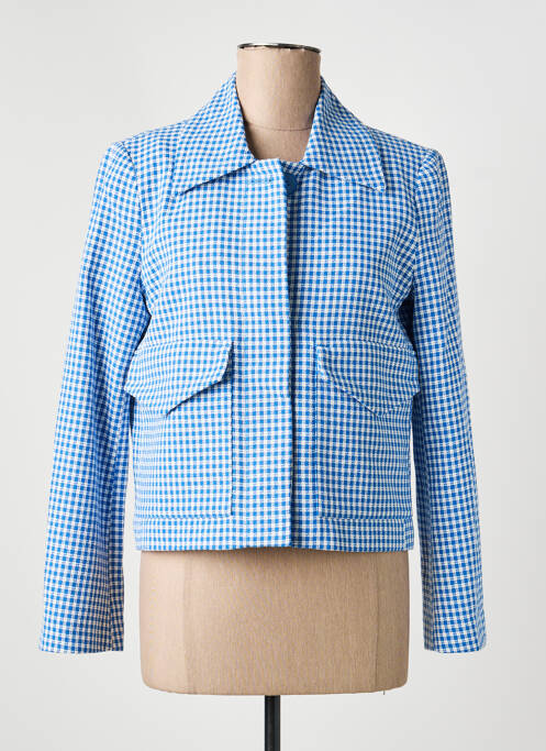 Veste casual coupe droite bleu IN WEAR femme