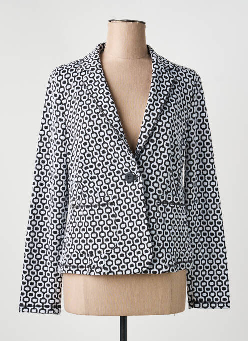 Veste casual coupe cintrée noir FRANK WALDER femme