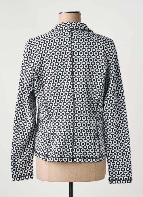 Veste casual coupe cintrée noir FRANK WALDER femme