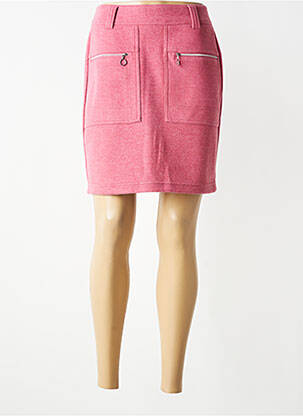 Jupe courte poches rose STREET ONE femme