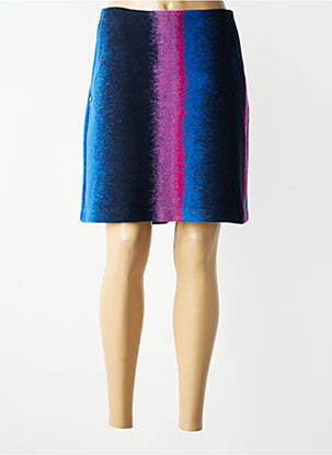 Jupe courte poches bleu STREET ONE femme