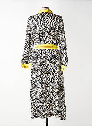 Robe longue manches longues manches longues noir CATNOIR femme