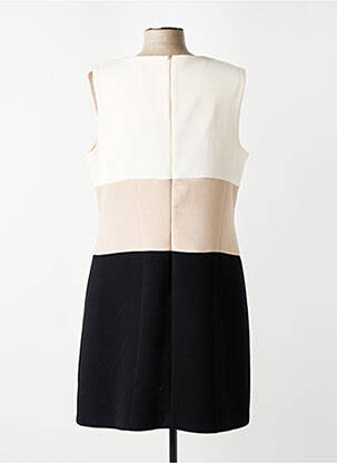 Robe mi-longue sans manche sans manche beige FUEGO WOMAN femme