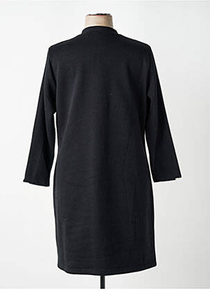 Robe mi-longue manches longues manches longues noir MERI & ESCA femme