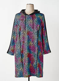 Robe mi-longue manches longues manches longues noir MERI & ESCA femme
