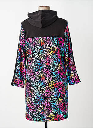 Robe mi-longue manches longues manches longues noir MERI & ESCA femme