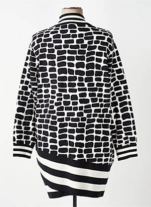 Robe pull resserrée sur le bas manches longues noir TUZZI femme