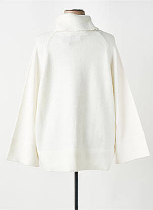 Pull col roulé coupe cintrée manches longues beige JOSEPH RIBKOFF femme