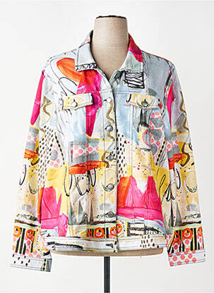 Veste casual poches gris DOLCEZZA femme