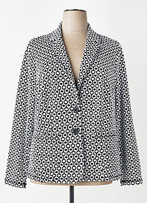 Blazer poches noir FRANK WALDER femme