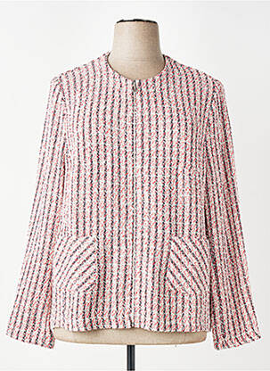 Veste chic poches rouge FRANK WALDER femme