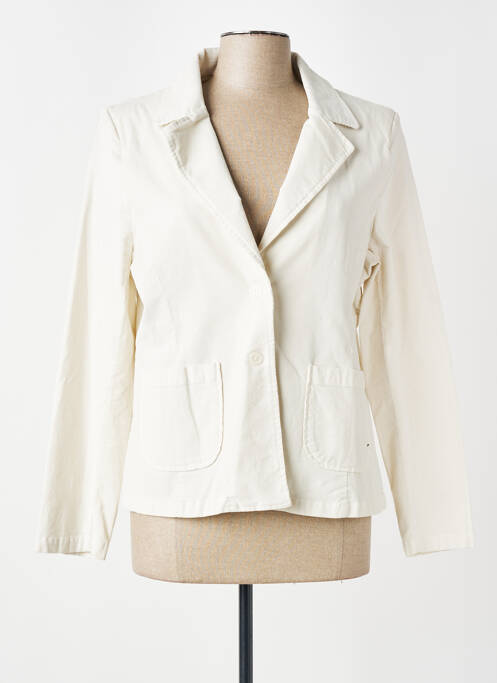 Blazer poches beige ÉTYMOLOGIE femme
