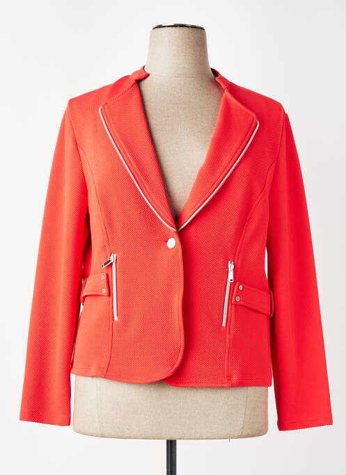 Blazer poches rouge TUZZI femme