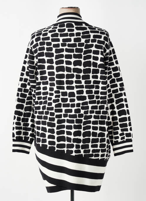 Robe pull stretch manches longues noir TUZZI femme