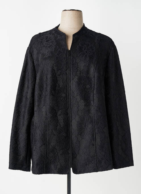 Veste casual poches noir FRANK WALDER femme