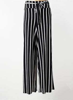 Pantalon large coupe fluide taille normale noir JOSEPH RIBKOFF femme