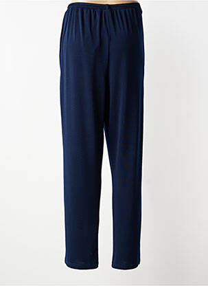 Pantalon droit taille élastique taille normale bleu GRIFFON femme