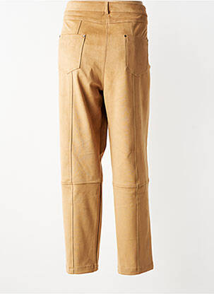 Pantalon slim taille normale taille normale beige FUEGO WOMAN femme