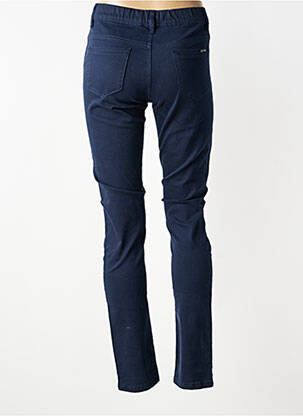 Pantalon slim taille élastique taille normale bleu GRIFFON femme
