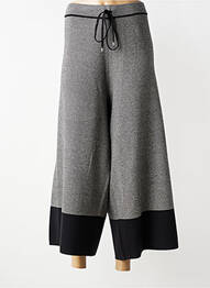 Pantacourt stretch taille normale gris JOSEPH RIBKOFF femme